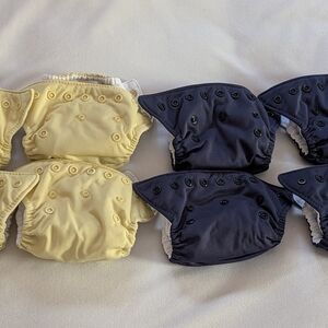 Thirsties NB Natural AIO Cloth Diapers